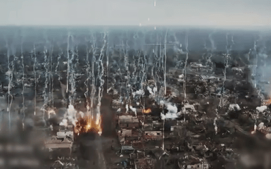 Росія обстріляла Костянтинівку забороненими фосфорними боєприпасами — відео