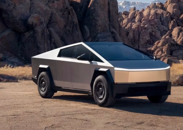 Інтер'єр Tesla Cybertruck