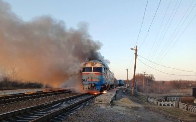 Російський дрон атакував пасажирський потяг на Сумщині