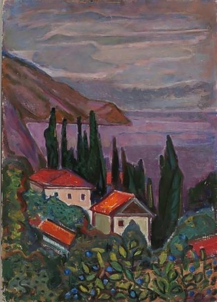 Марґіт Сельська, Крим, селище рибалок, 1960 р.