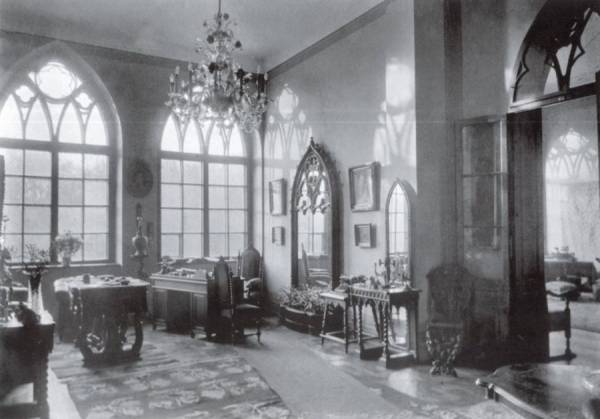 Внутрішній інтер'єр палау Туркулів-Комелло. Фото 1920-х рр.
