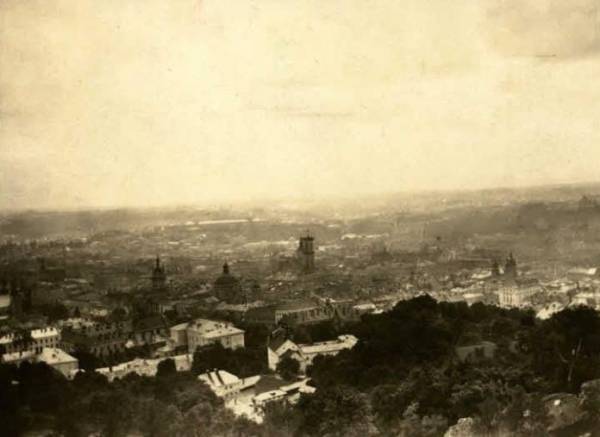 Панорама Львова, 1915 р. Панорама Львова, 1915 р.