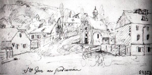 Костел Св. Івана Хрестителя. К.В. Келісінський (?), 1838 рік.