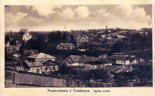 Трускавець. Панорама села, перша половина ХХ ст.