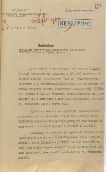 ГДА СЗР України. – Ф.1. – Спр. 8162