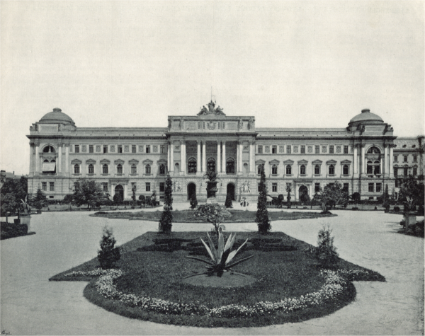 Галицький сейм (сьогодні головний корпус ЛНУ імені Івана Франка). Фото з uk.wikipedia.org